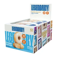 Legendary Foods Protein Donut - Vanilla Glazed (12 Donuts)