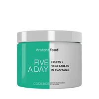 Codeage Five a Day Fruits + Vegetables Vegan - 30 Capsules (30 Servings)