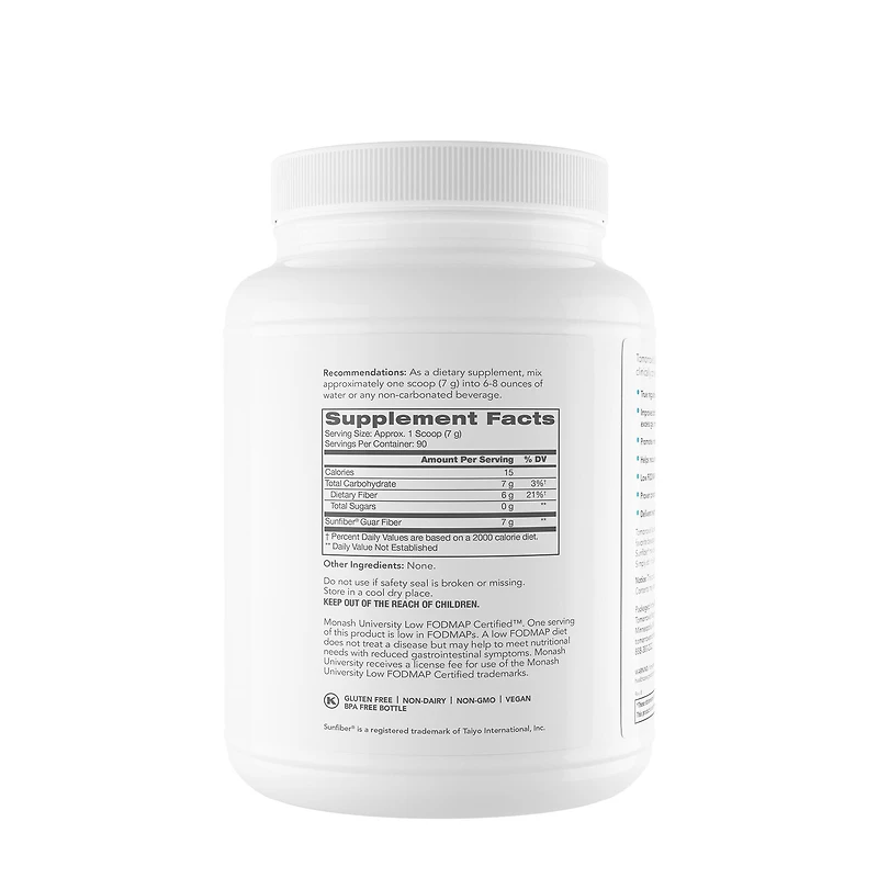 Sunfiber® Fiber Supplement - 1.39 lb (90 Servings)