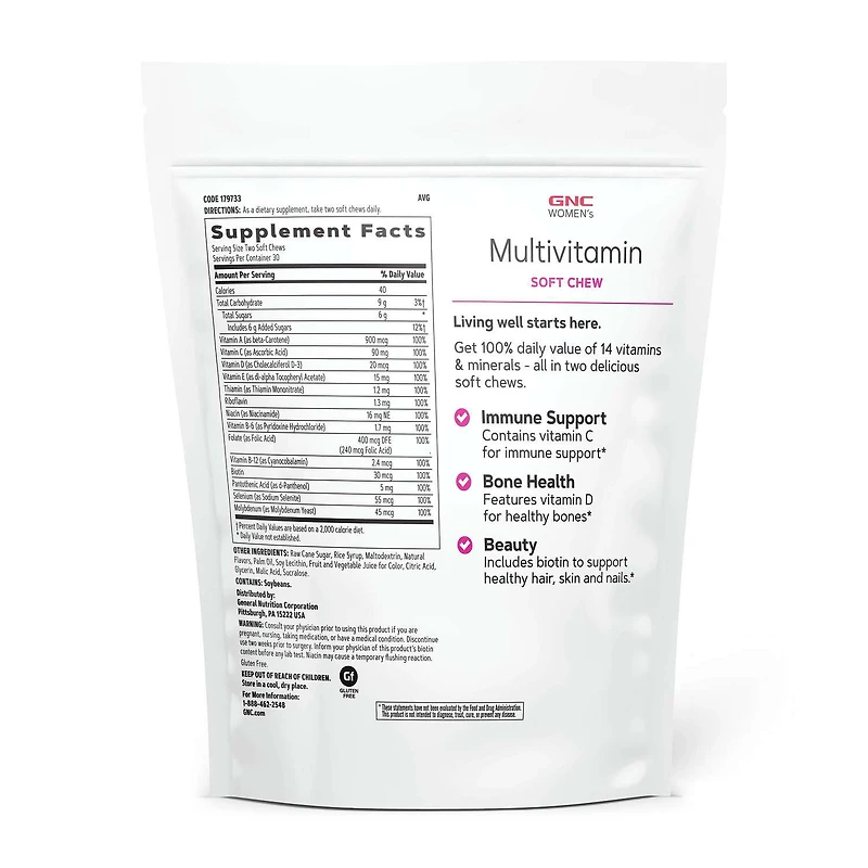 Ultra Mega® Soft Chews - Mixed Fruit - 60 Soft Chews (30 Servings)