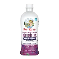 Liquid Nighttime Multimineral + Skin Renew - Berry Dream - 30 fl oz (30 Servings)