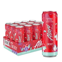 Alani Nu Cherry Slush - Energy Drink Vegan - 12Oz. (12 Cans) Zero Sugar