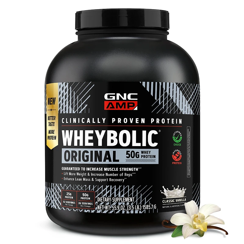 GNC AMP New Whey Proteinbolic Healthy