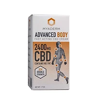 Myaderm Advanced Body Fast Acting Cbd Cream 2400 Mg - 1.7 Oz. (1 Bottle)