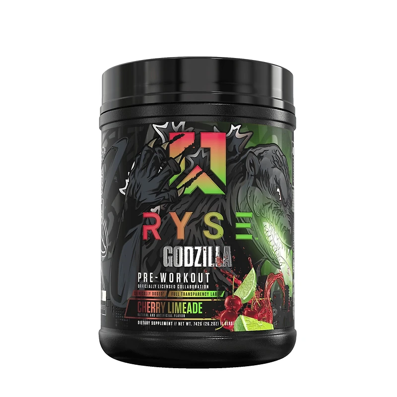 RYSE Godzilla Pre-Workout - Cherry Limeade (40 Servings)