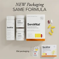 SeroVital ADVANCED Anti-Aging Therapy - 120 Capsules + 60 Tablets (90 Servings)