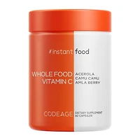 Codeage Whole Food Vitamin C - 60 Capsules (30 Servings)