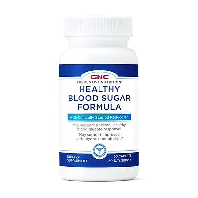 Healthy Blood Sugar Formula with Reducose® - 60 Caplets (60 Servings)