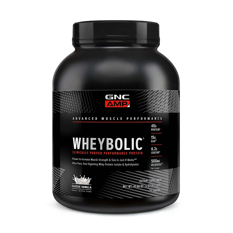GNC AMP Whey Proteinbolic Healthy