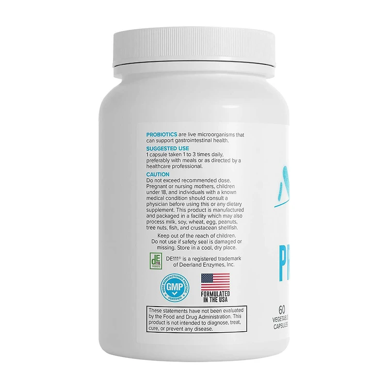 Advanced Probiotic - 60 Vegetable Capsules (60 Servings)