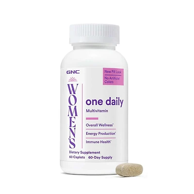 Womens One Daily Multivitamin - 60 Caplets (60 Servings)