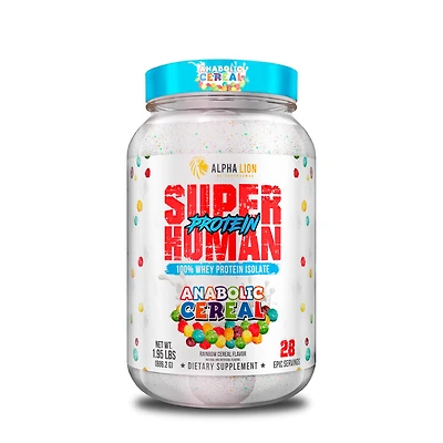 Alpha Lion Superhuman 100% Whey Protein Isolate - Fruity Cereal (28 Servings)