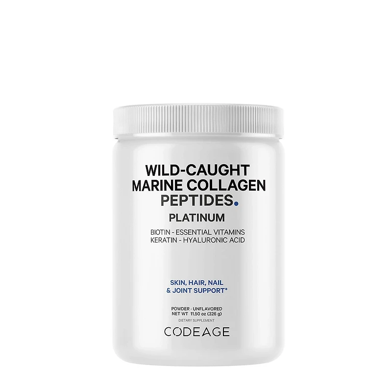 Codeage Marine Collagen Peptides - Unflavored 11.50 Oz. (30 Servings)