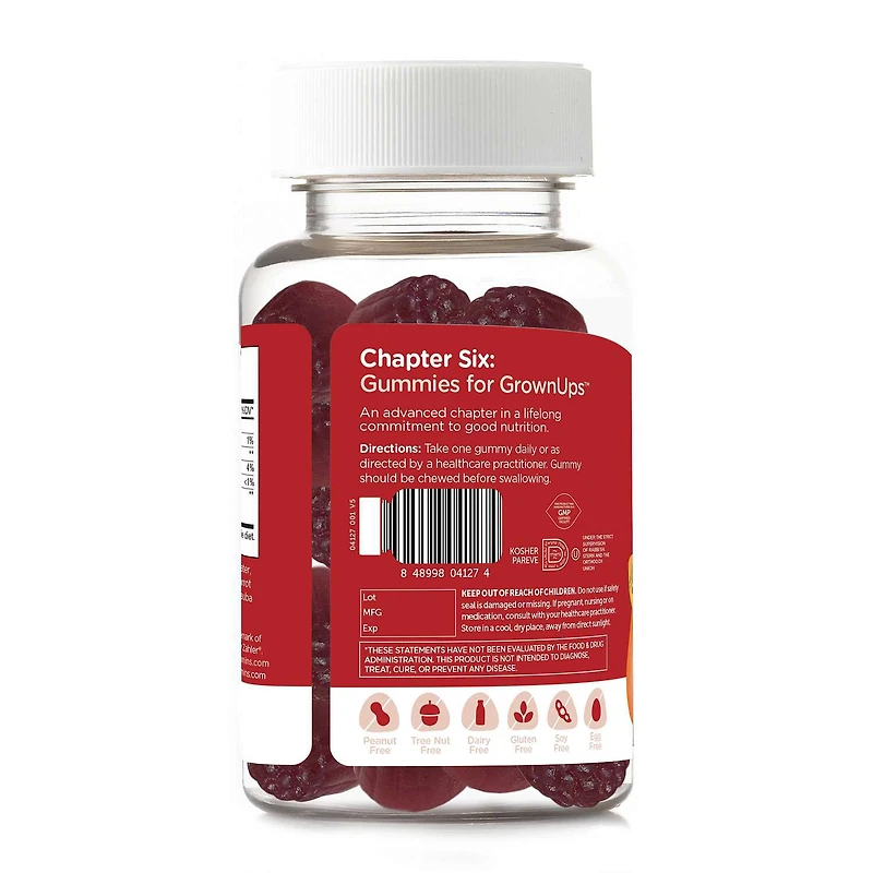 Apple Cider Vinegar Gummies - 60 Gummies (60 Servings)
