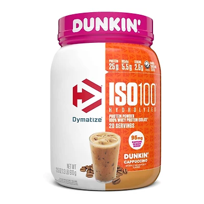 ISO100® Whey Protein Isolate - Dunkin'™ Mocha Latte (20 Servings)