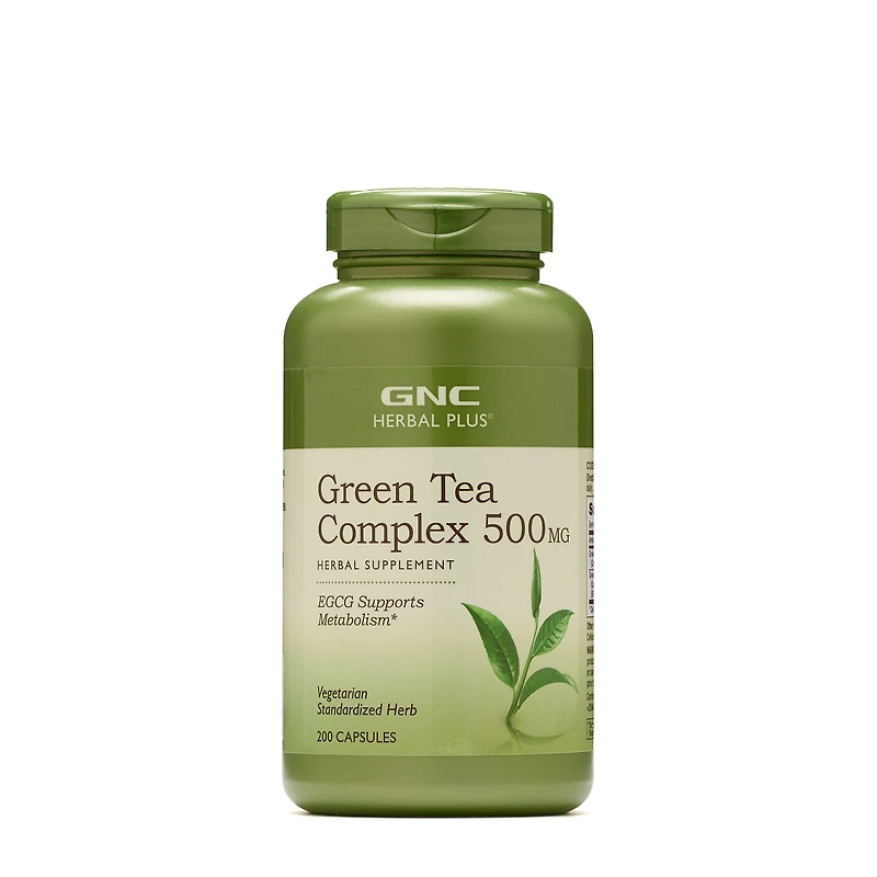 Green Tea Complex 500 mg - 100 Vegetarian Capsules (100 Servings)
