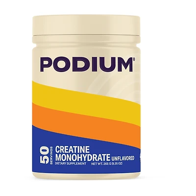 PODIUM Creatine Monohydrate - Unflavored (50 Servings)
