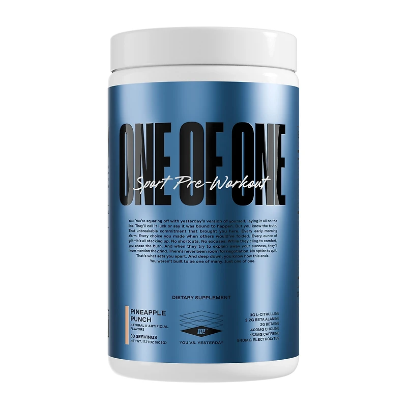 101 One Of One Sport Pre-Workout - Pineapple Punch (30 Servings)