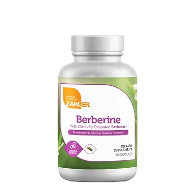 ZAHLER Berberine Healthy - 60 Capsules (30 Servings)