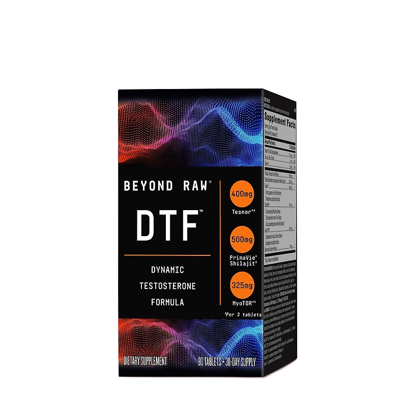 Beyond Raw Dtf Dynamic Testosterone Formula Healthy - 90 Tablets (30 Servings)