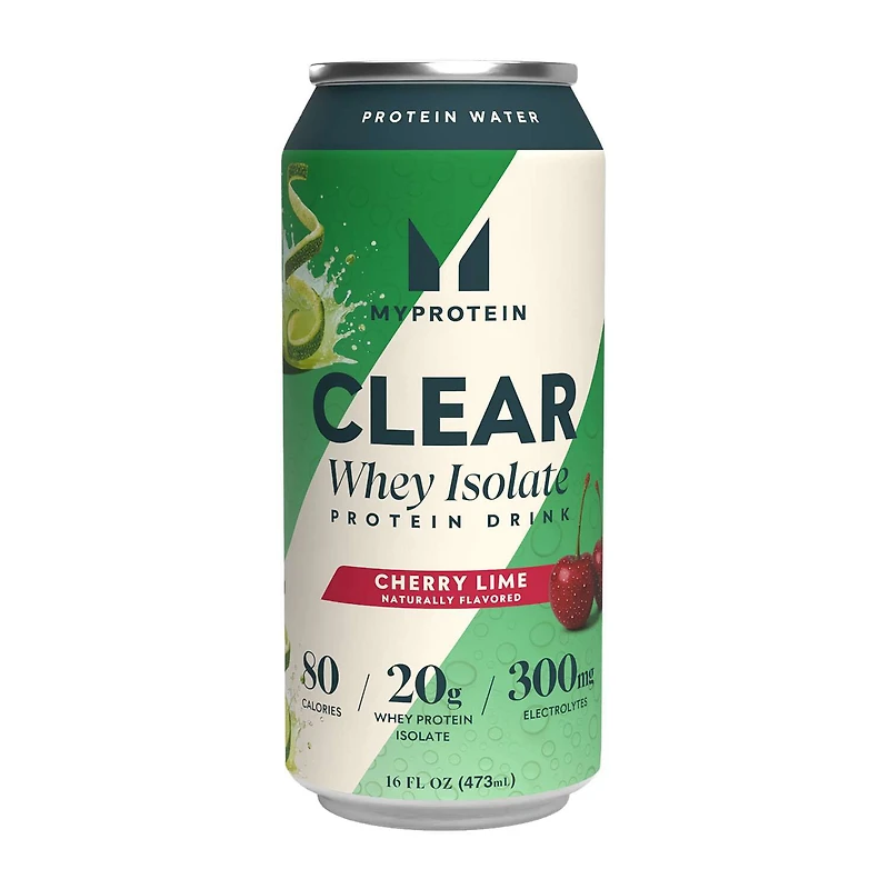 Clear Whey Isolate Protein Drink - Cherry Lime (12 Count)