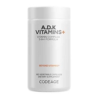 ADK Vitamin Supplement - 180 Capsules (180 Servings)
