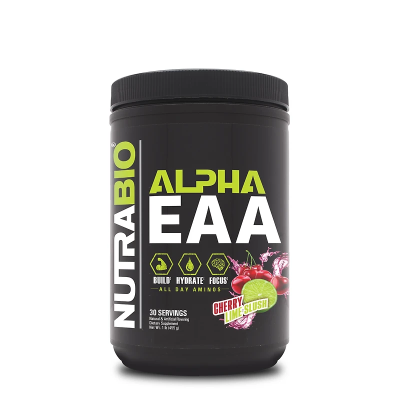 NutraBio Alpha Eaa - Cherry Lime Slush (30 Servings)