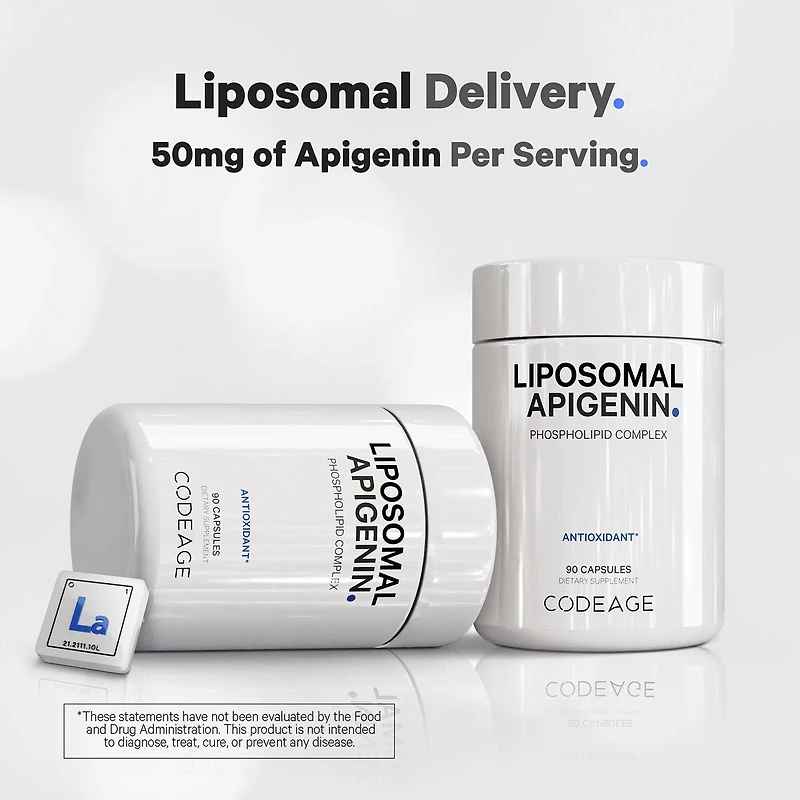 Liposomal Apigenin - 90 Capsules (90 Servings)