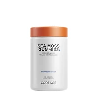 Codeage Sea Moss Gummies Vegan - Strawberry 60 (30 Servings)