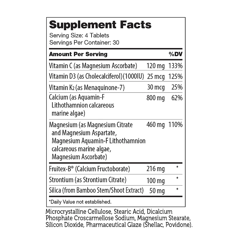 BoneFactor - 120 Tablets (30 Servings)