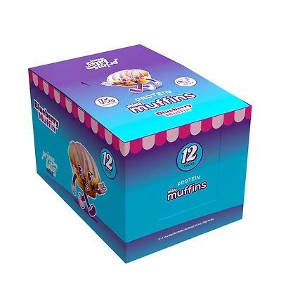 Alpha Prime Protein Mini Muffins - Blueberry (12 Packs)