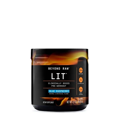 Beyond Raw Lit V1 Pre-Workout Gluten-Free