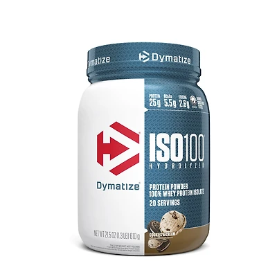 Dymatize Iso100 - Cookies and Cream (20 Servings) 1.3 lbs.