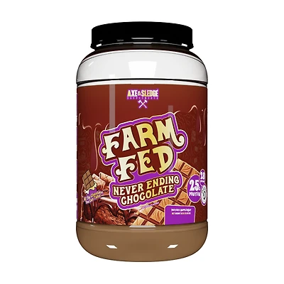 Axe & Sledge Supplements Farm Fed Protein - Never Ending Chocolate (28 Servings)