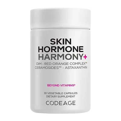 Codeage Skin Hormone Harmony+ Vitamin C - 30 Vegetable Capsules (30 Servings)