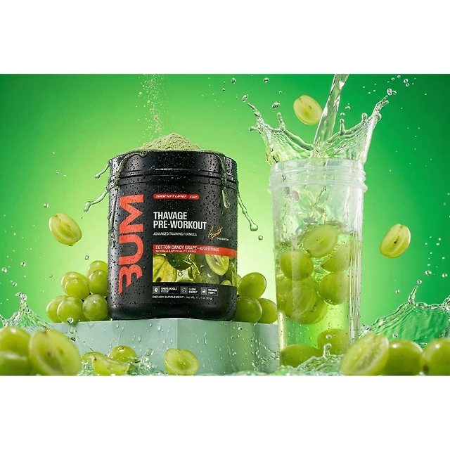 Thavage Pre-Workout - Cotton Candy Grape (40 Servings)