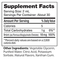 Liquid Iron Drops - Mixed Berry - 2 fl oz (30 Servings)