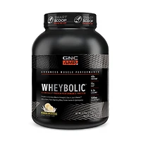 GNC AMP Whey Proteinbolic Healthy - Banana Milkshake (25 Servings)