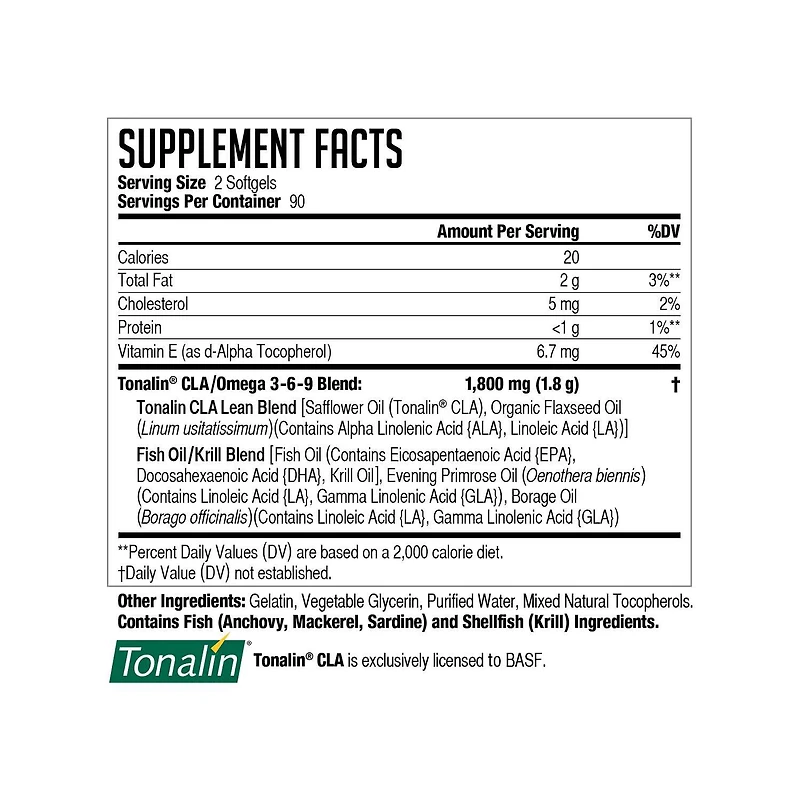 Censor Body Toner - 180 Softgels (90 Servings)
