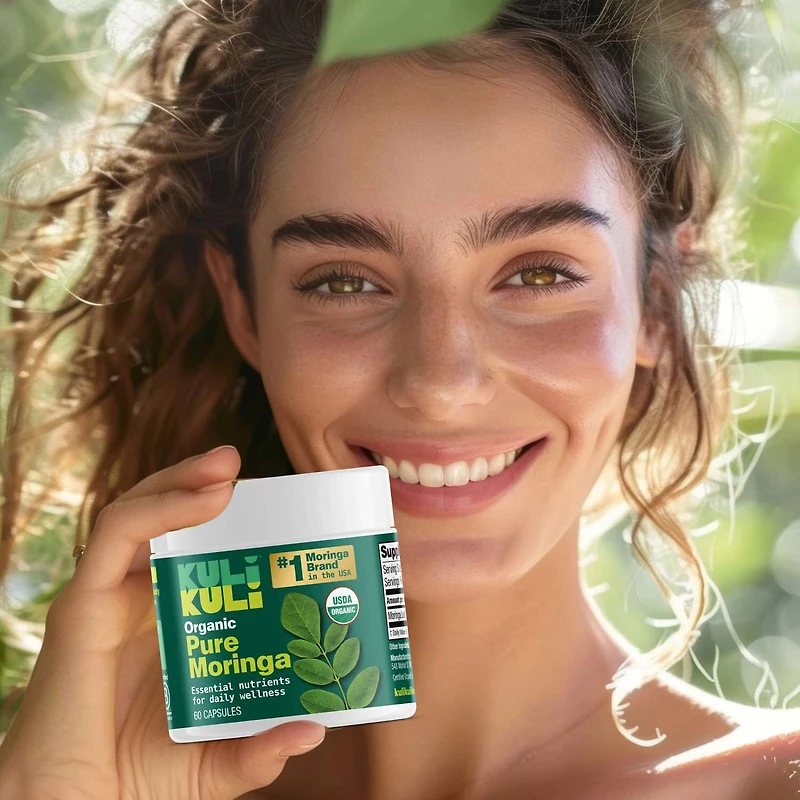 Pure Moringa Capsules - 60 Capsules - (30 Servings)