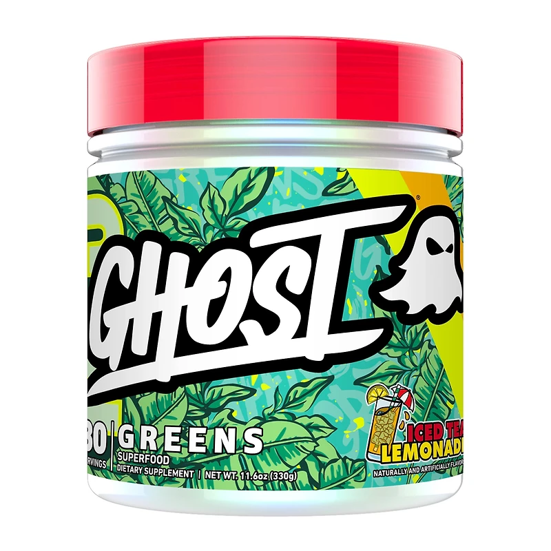 GHOST Greens - Iced Tea Lemonade 11.6 Oz. (30 Servings)