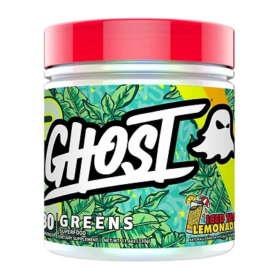 GHOST Greens - Iced Tea Lemonade 11.6 Oz. (30 Servings)