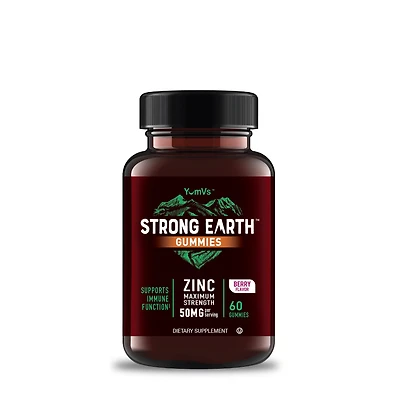 YumVs Maximum Strength Zinc Gummies - Berry 60 (60 Servings)