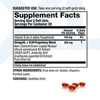 OmegaXL® + Krill - 56 Softgels (28 Servings)