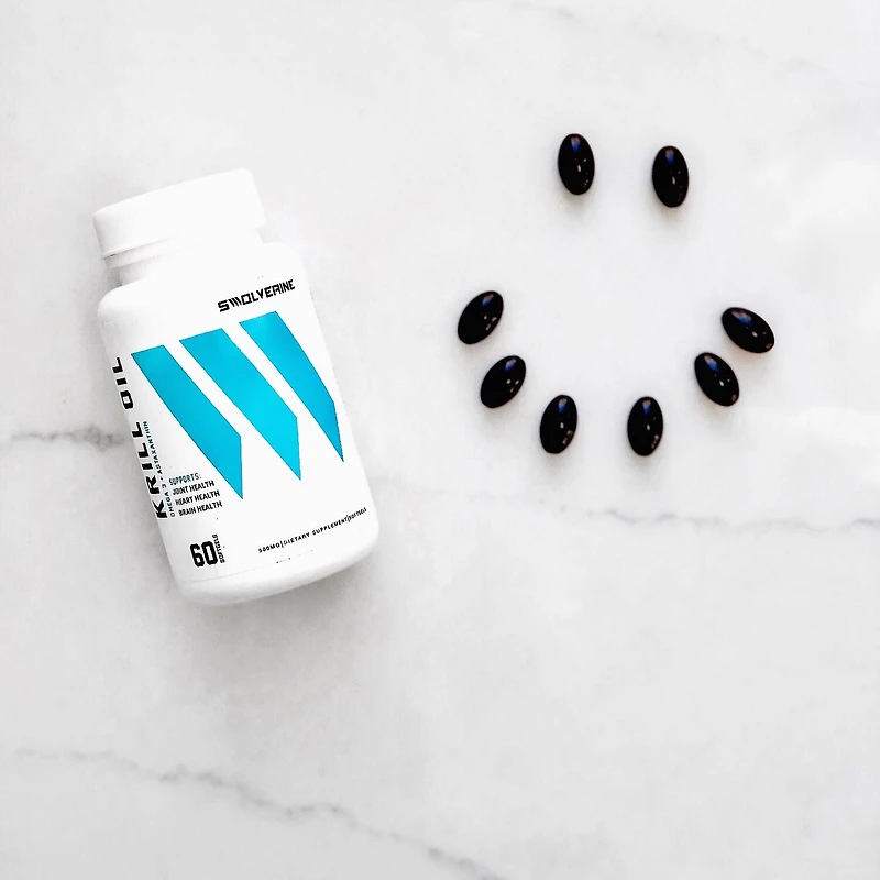 Krill Oil 500 mg - 60 Softgels (60 Servings)