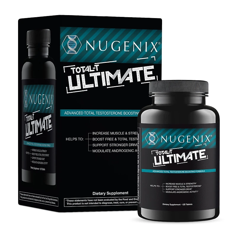 Nugenix Total-T Ultimate - 120 Tablets (30 Servings)