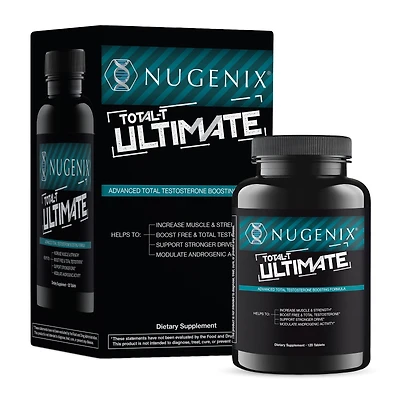 Nugenix Total-T Ultimate - 120 Tablets (30 Servings)