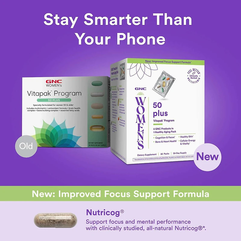 50 Plus Vitapak® Program V2 (1 Month Supply)
