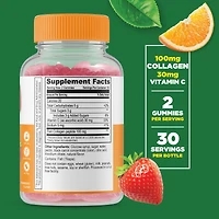 Collagen and Vitamin C - 60 Gummies (30 Servings)