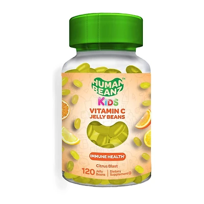 Kids Vitamin C Jelly Beans - Citrus Blast - 120 Jelly Beans (60 Servings)